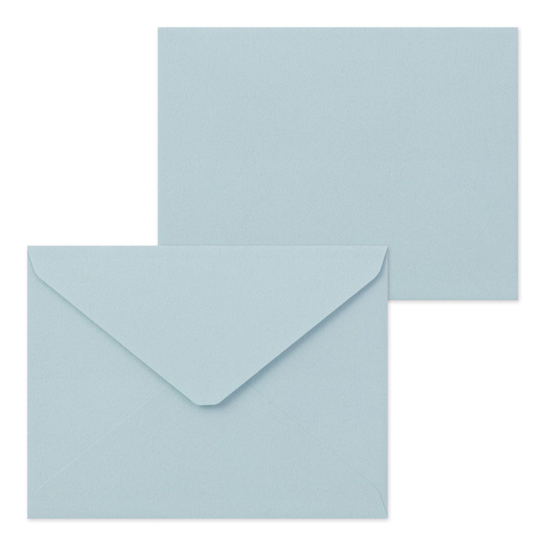 Petit Set de 8 Papiers à Lettres et 4 Enveloppes - LetterPress - Fleurs Variées