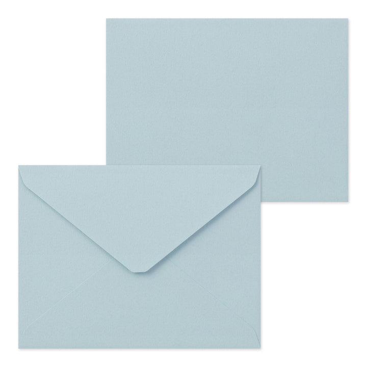 Petit Set de 8 Papiers à Lettres et 4 Enveloppes - LetterPress - Fleurs Variées