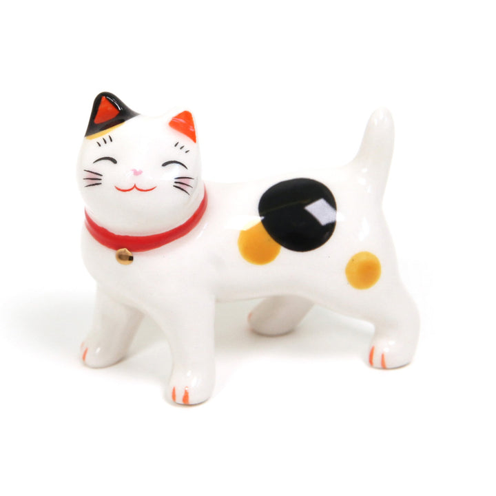 Chat Debout - Porte-Baguettes - Moucheté, Noir et Jaune