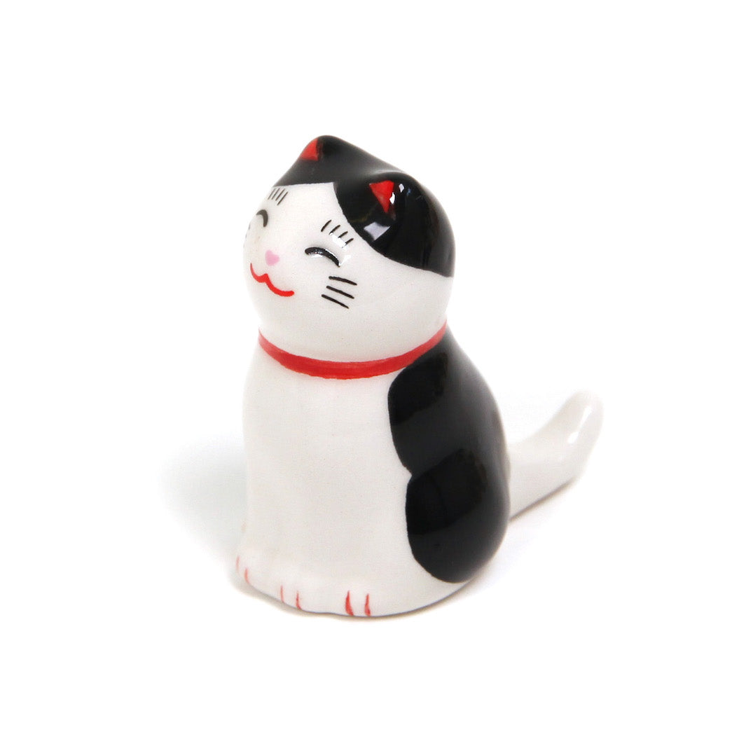 Chat Fier - Porte-Baguettes - Moucheté, Noir