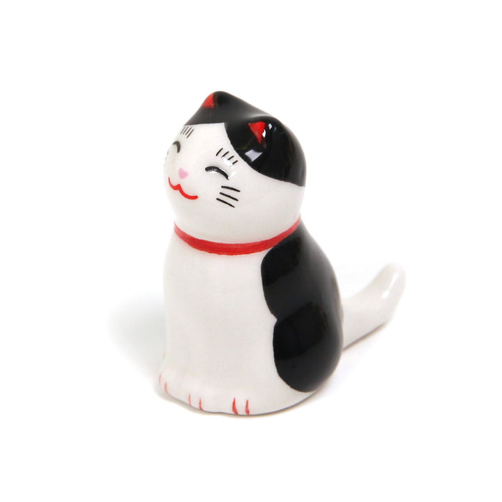 Chat Fier - Porte-Baguettes - Moucheté, Noir