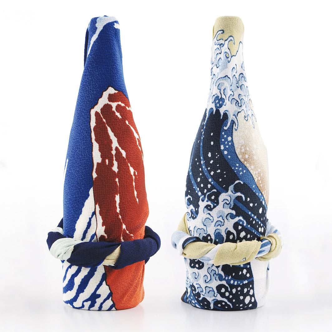 Furoshiki - La Grande Vague de Kanagawa - Ukiyo-e - 68x68cm