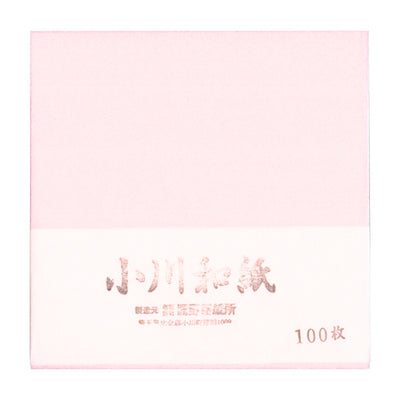 100 Papiers Origami Rose Misty - Ogawa - 15x15 cm-Papier origami-AdelineKlam