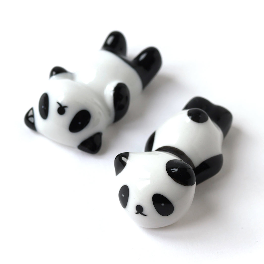 Panda sur le Dos - Porte-Baguettes - Bicolore, Noir et Blanc