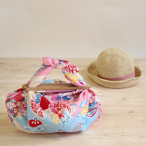 Anses Magnétique pour Sac Furoshiki - Bois, Grand Modèle