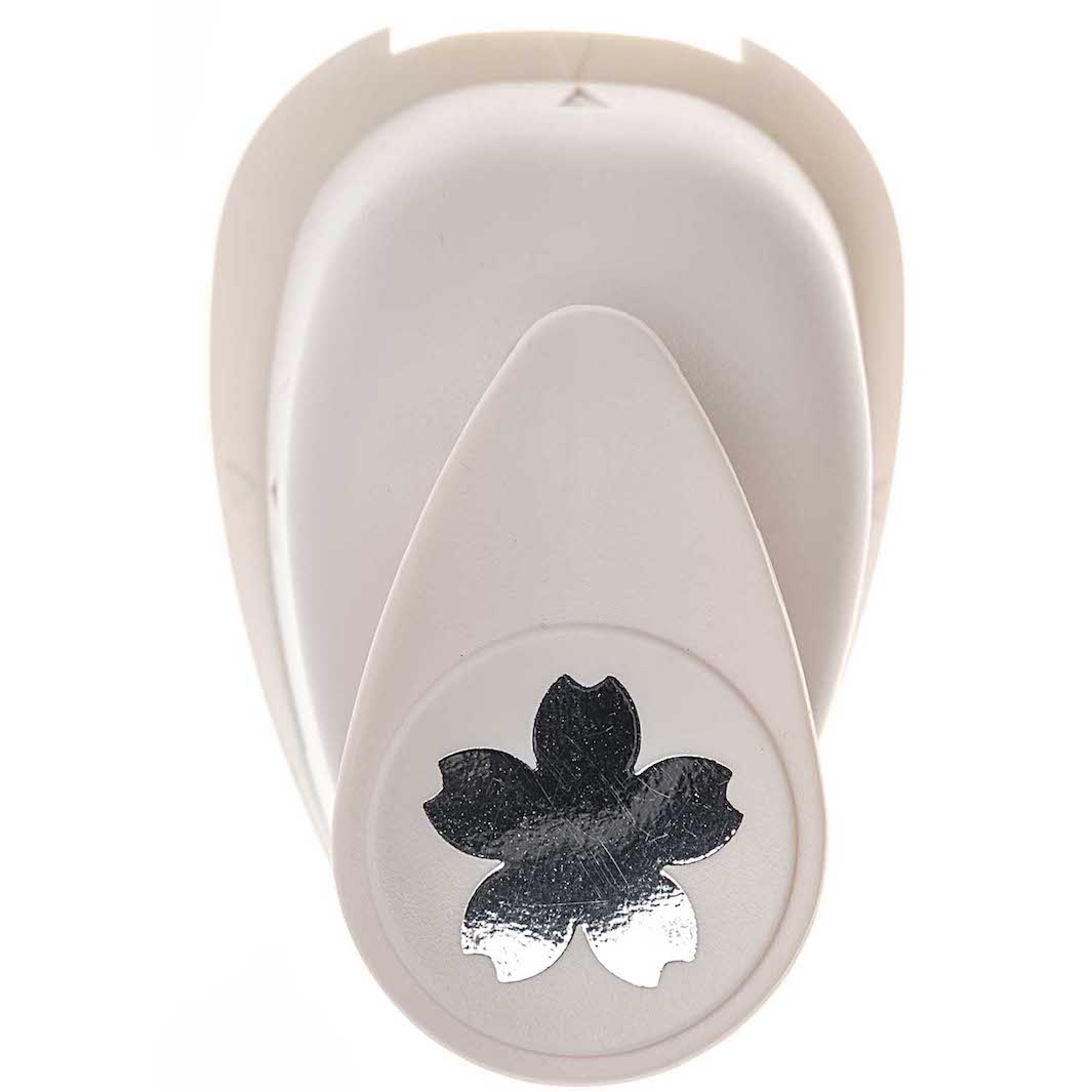 Perforatrice - Fleur de Cerisier - 16mm (blanche)