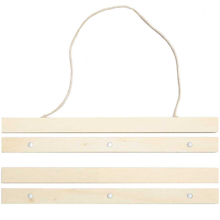 Porte-Affiche Magnétique en bois - 30cm