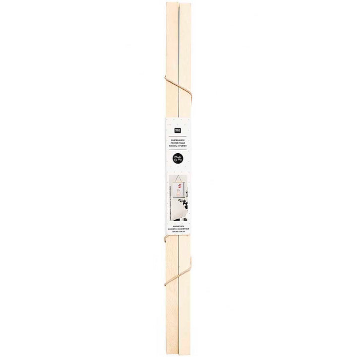 Porte-Affiche Magnétique en bois - 30cm