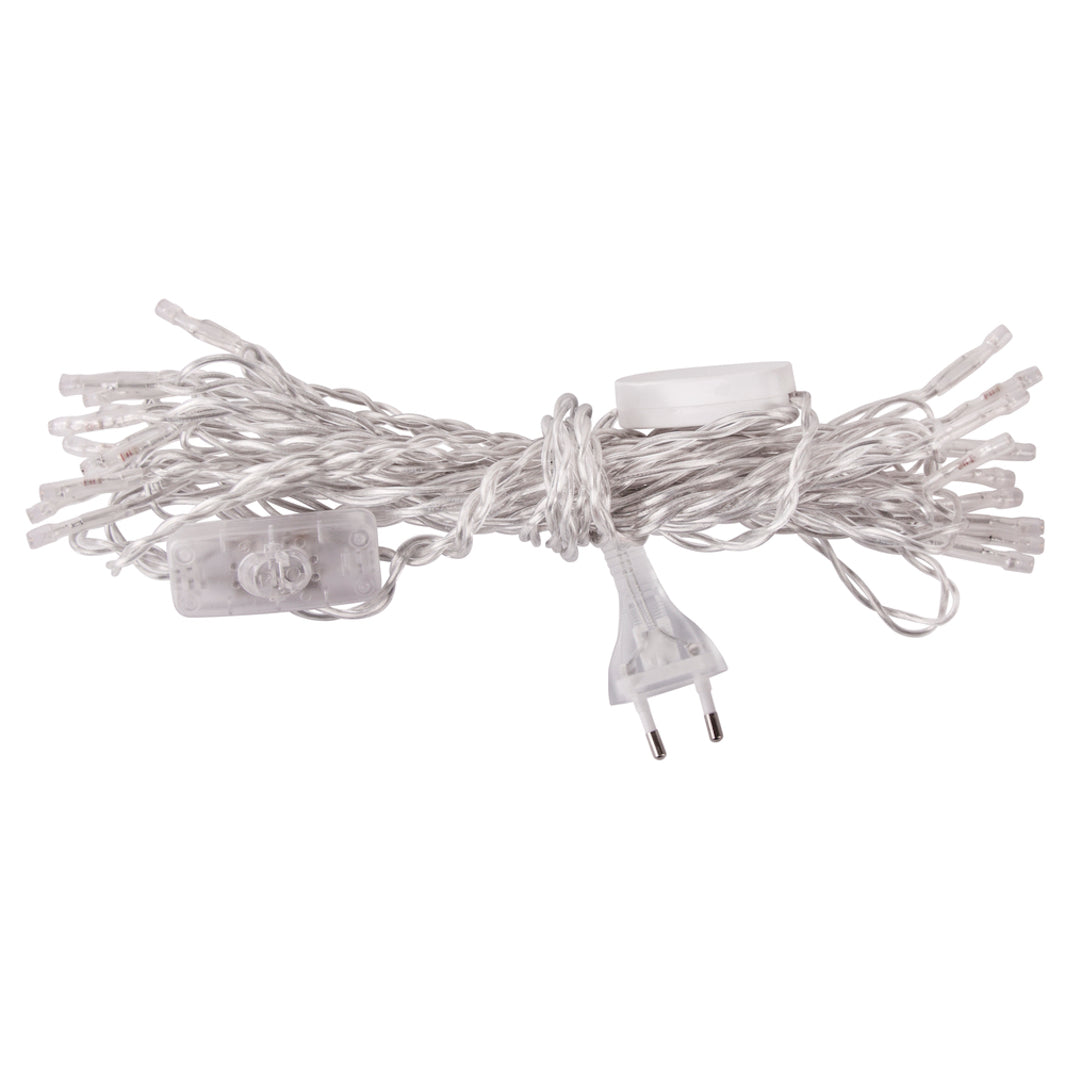 Guirlande Lumineuse - 10 LED, 5m25 - Transparent, Avec Interrupteur